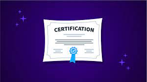 certification