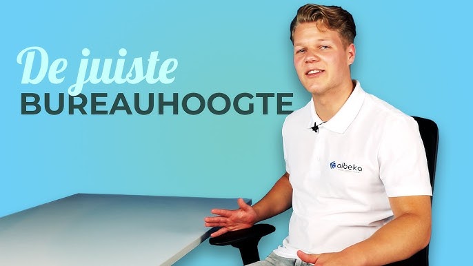 hoe hoog is een bureau