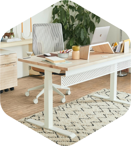 ideale bureau hoogte