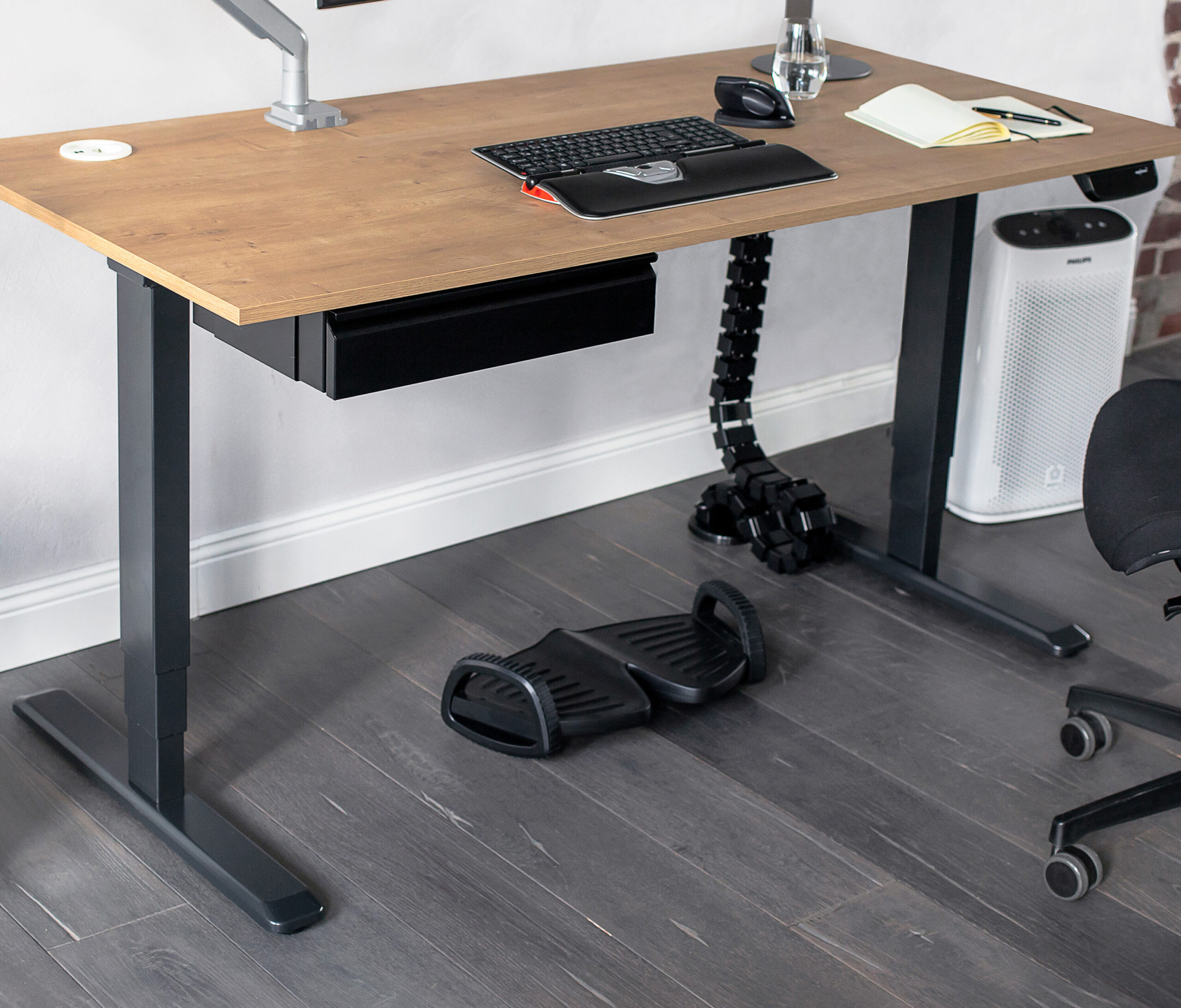 voetensteun bureau